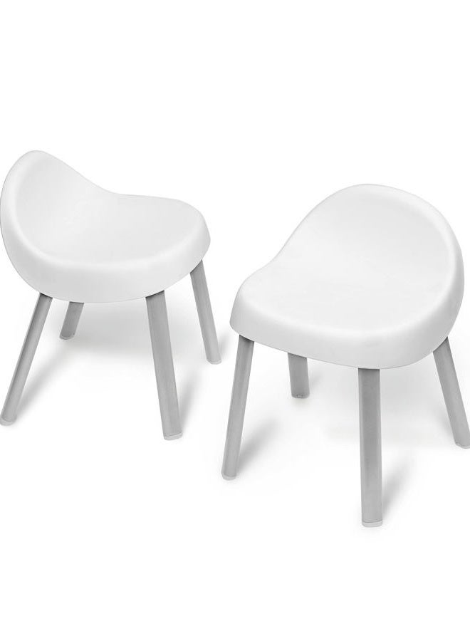 Skip Hop Toddler's Activity Chairs, Metal, White  - Image 1