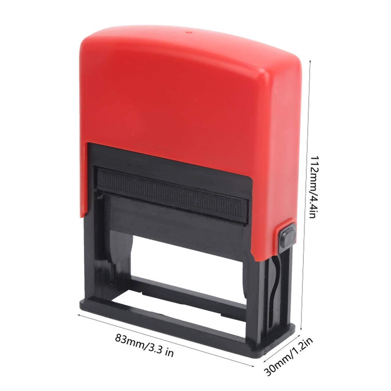 Manual Expiration Date Stamp Machine With Black Ink Roller For Industrial Coding - Image 5