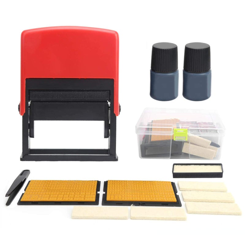 Manual Expiration Date Stamp Machine With Black Ink Roller For Industrial Coding - Image 2