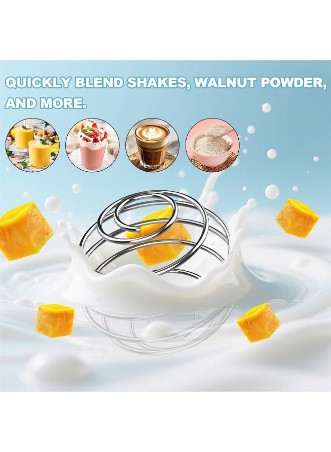2Pcs Stainless Steel Bottle Mixer Ball, Shaker Balls, Protein Shaker Ball, Blender Balls for Mixer Bottles, Wire Whisk Ball, Mixing Balls for Protein Shakes Formula - Image 3