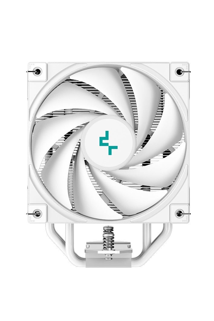 DEEPCOOL AK400 Digital WH CPU Air Cooler, 120mm FDB PWM Fan, Real-Time LCD Display for CPU Temperature & Usage, ARGB Lighting, 220W TDP, LGA1851/1700/1200/115x & AM5/AM4 Compatible, Quiet High-Performance Cooling, White | R-AK400-WHADMN-G  - Image 5