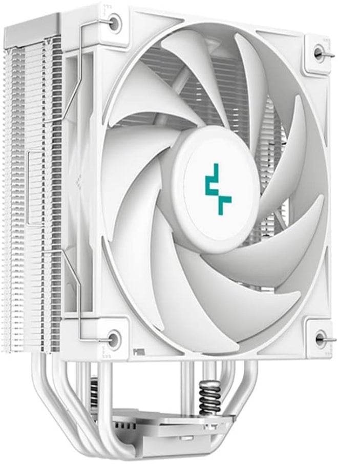 DEEPCOOL AK400 WH CPU Air Cooler 6mm x 4 Nickel Plated Copper Heat Pipes with PWM 120mm FDB Fan 1850RPM 220W TDP SuitableFor Intel LGA 1700/1200/1151/1150/1155 AMD AM5/AM4 