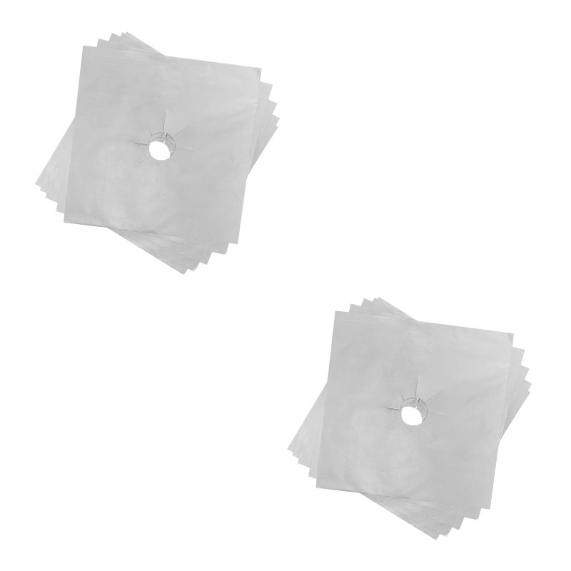 10 PCS Heavy Duty Oven Liners Universal Gas Stove Protector Pads ( ) - Image 3