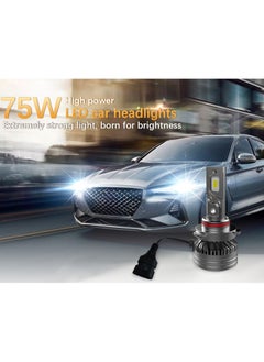 Lighting solutions Lighting Solutions 9005 Car Led Headlight Led Driving Light Headlamp Bulb All-in-one Conversion Kit 75W 6500K 3500LM 2pcs  - Image 2