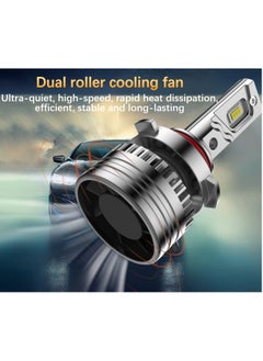 Lighting solutions Lighting Solutions 9005 Car Led Headlight Led Driving Light Headlamp Bulb All-in-one Conversion Kit 75W 6500K 3500LM 2pcs  - Image 5