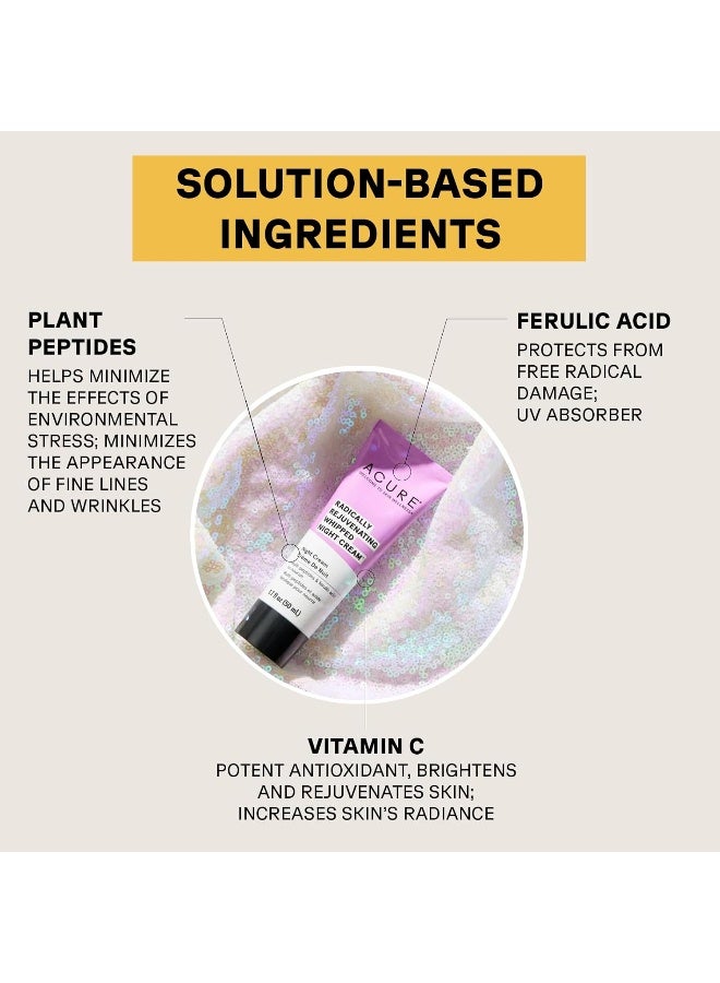 Acure كريم ليلي مخفوق متجدد بشكل جذري 50 مل - Image 3