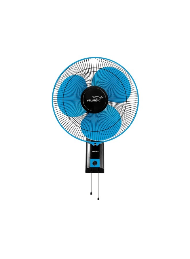 V-Guard Esfera SW N 400 mm Wall Fan | High-Speed 1350 RPM Motor | 3 Speed Settings | Aerodynamic 3 Blades | Adjustable Tilt & Oscillation | Copper Winding & ABS Body | Blue Black - Image 1