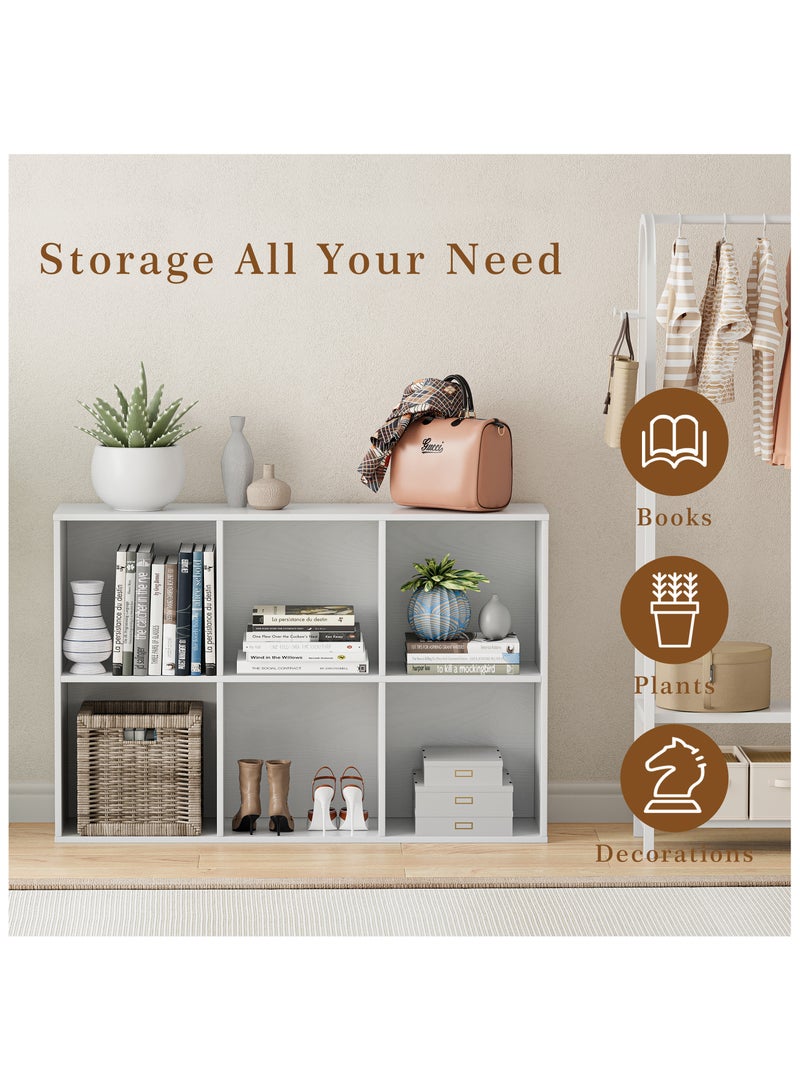 Chogori Wooden Cube Storage Organizer with Closed Back Panel, 11in Cube Shelf Opening, Bookshelf, Display Shelf,Closet Cabinet for Home and Office - Image 3