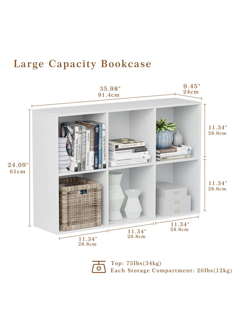 Chogori Wooden Cube Storage Organizer with Closed Back Panel, 11in Cube Shelf Opening, Bookshelf, Display Shelf,Closet Cabinet for Home and Office - Image 5