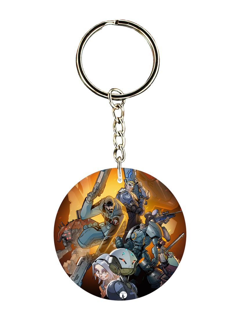 RKN Overwatch Game Printed Keychain