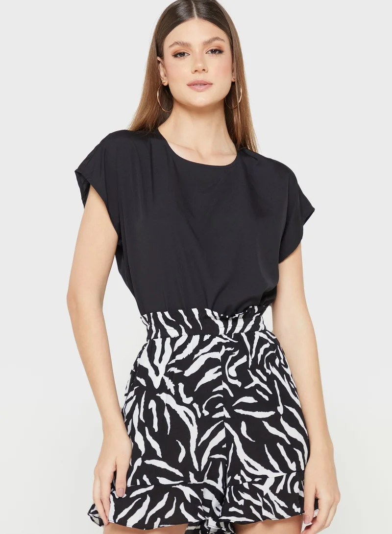 VERO MODA Round Neck Knitted Top