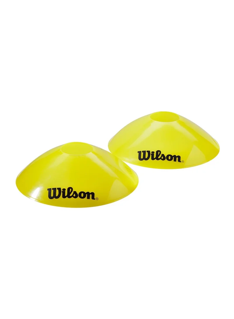 Wilson Tennis Marker Cones, Multicolor, Pack of 12