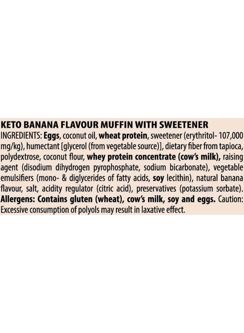 BeFit Keto Salute Low Carbs Banana Muffin - Image 3