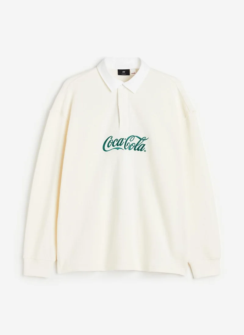 اتش اند ام Relaxed Fit Printed Polo Shirt