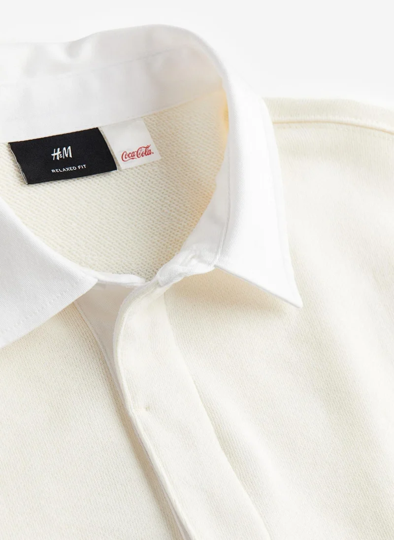 اتش اند ام Relaxed Fit Printed Polo Shirt