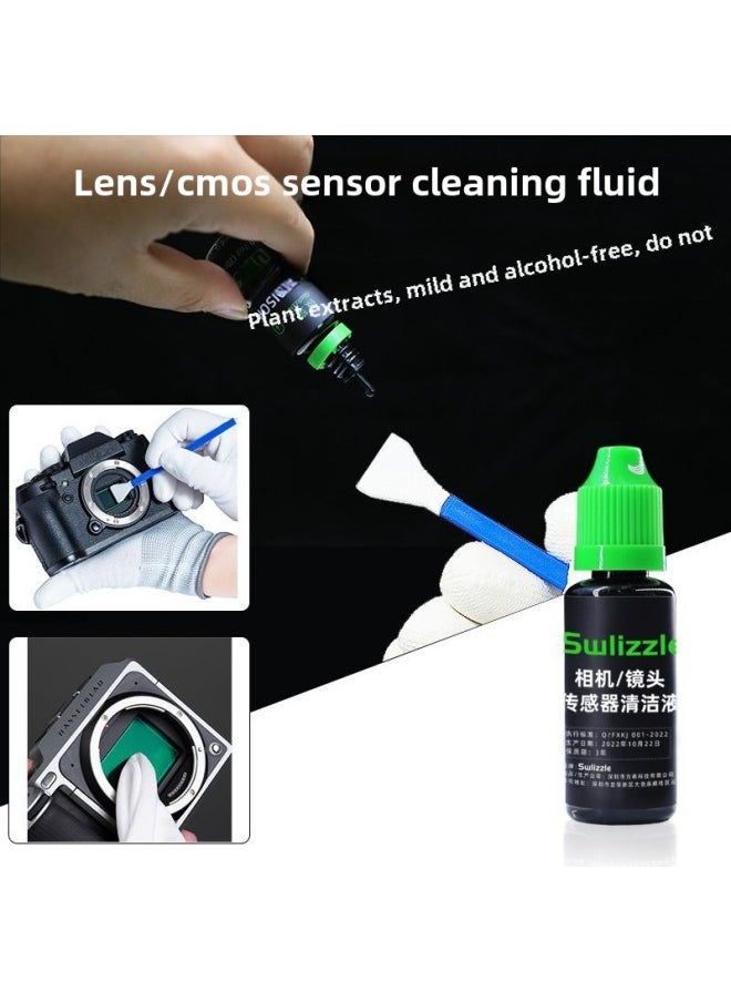 Professional Camera Cleaning Suit SLR Micro Single Lens CMOS Sensor Semi-full C Frame Screen Dust Removal Brush Stick-Color:Nine In One Camera Cleaning Suit ]