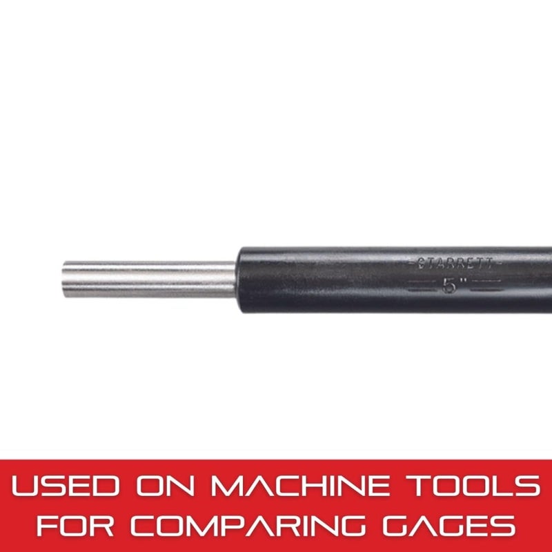 Starrett Starrett End Measuring Rod with Insulated Handle and Spherical Ends for Comparing Gages and Measuring Parallel Surfaces  14 Diameter 5 Length  234A5  - Image 5