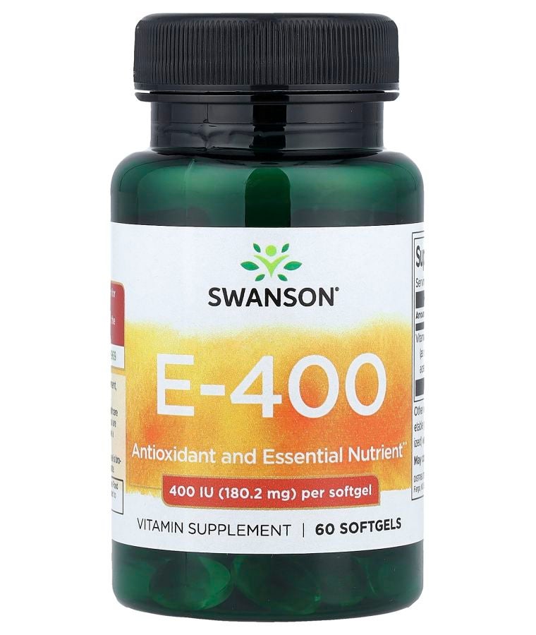 Vitamin E-400 180.2 mg (400 IU) 60 Softgels