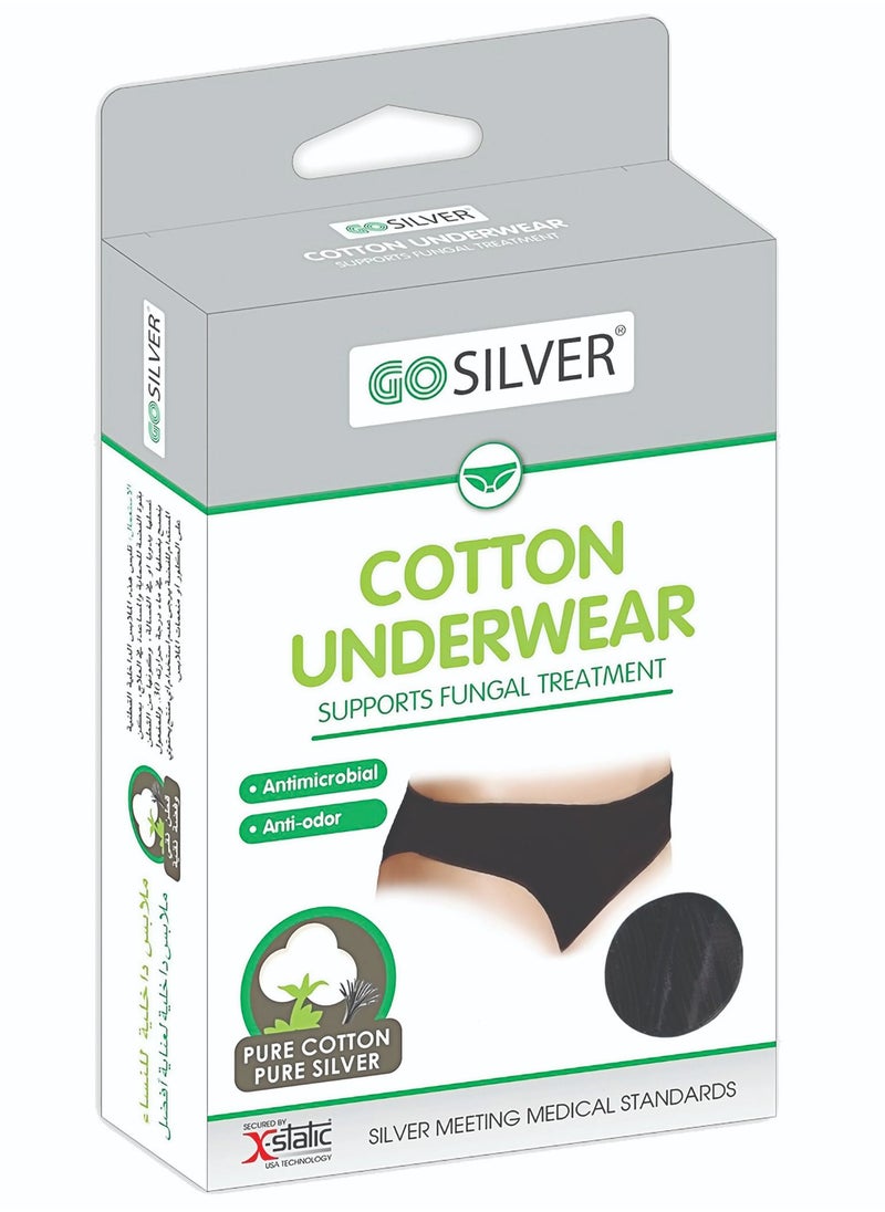 GO SILVER Women Underwear Black 44/46  - Image 1