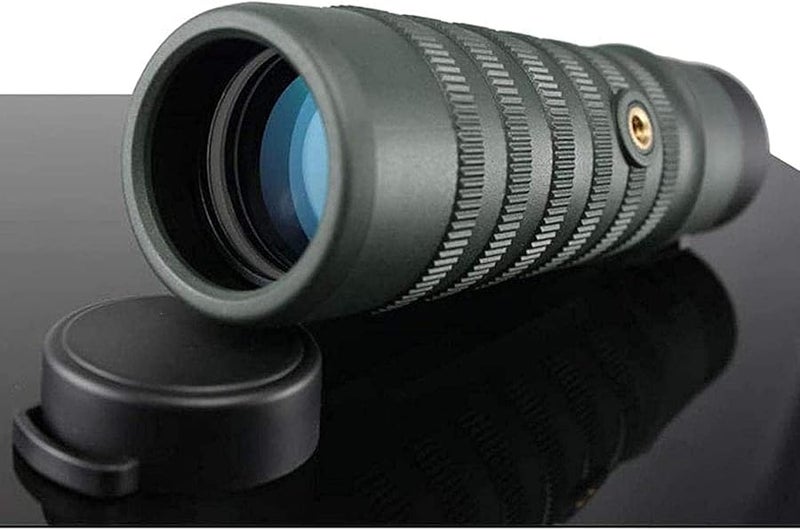 Green High Power 10x42 Monocular Telescope with BAK4 Prism FMC Lens Tripod - Image 4