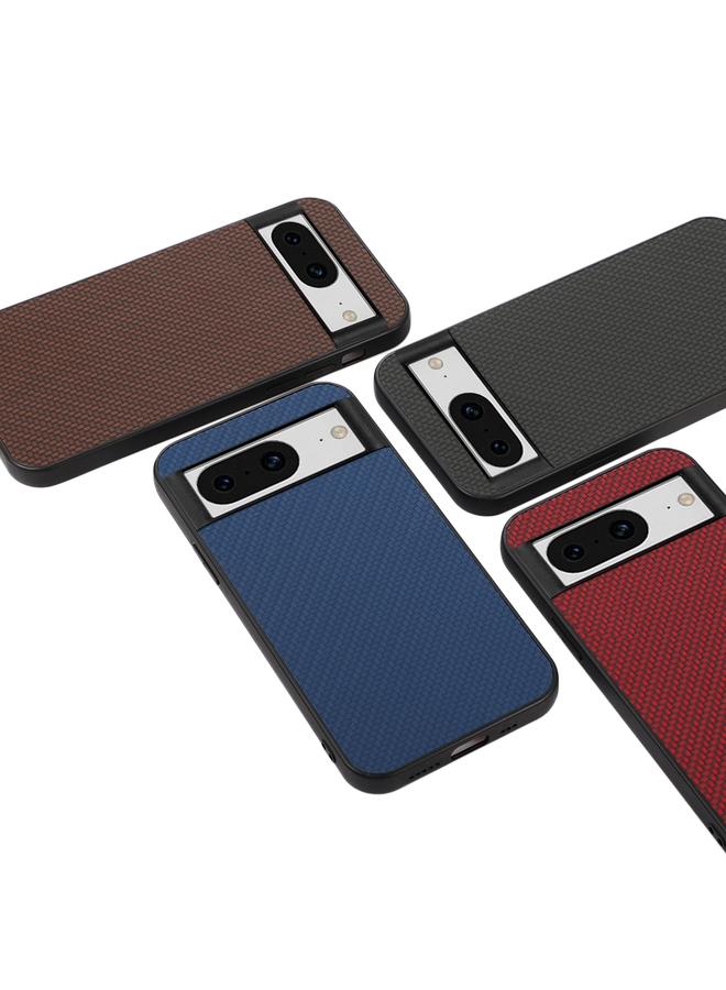 Green Tiger Case For Google Pixel 8 Carbon Fiber Texture PU Phone Case - Image 4