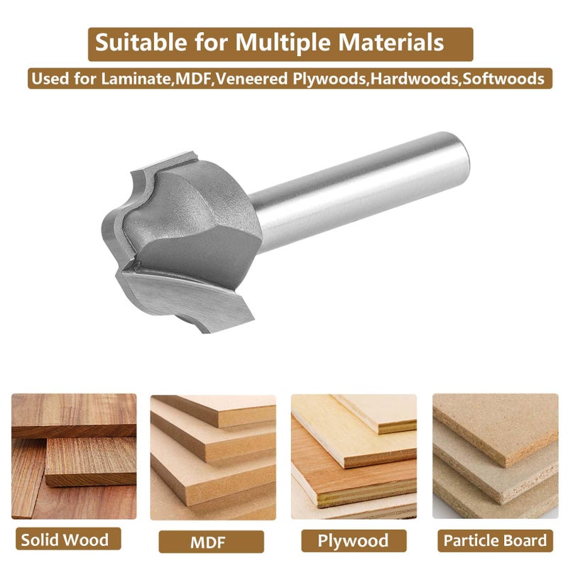 SpeTool Juice Groove Router Bits for Creating Precise Drainage Grooves and Decorative Edges with A 1/8" Radius and A 1/4" Shank in Custom Woodworking Projects - Image 5