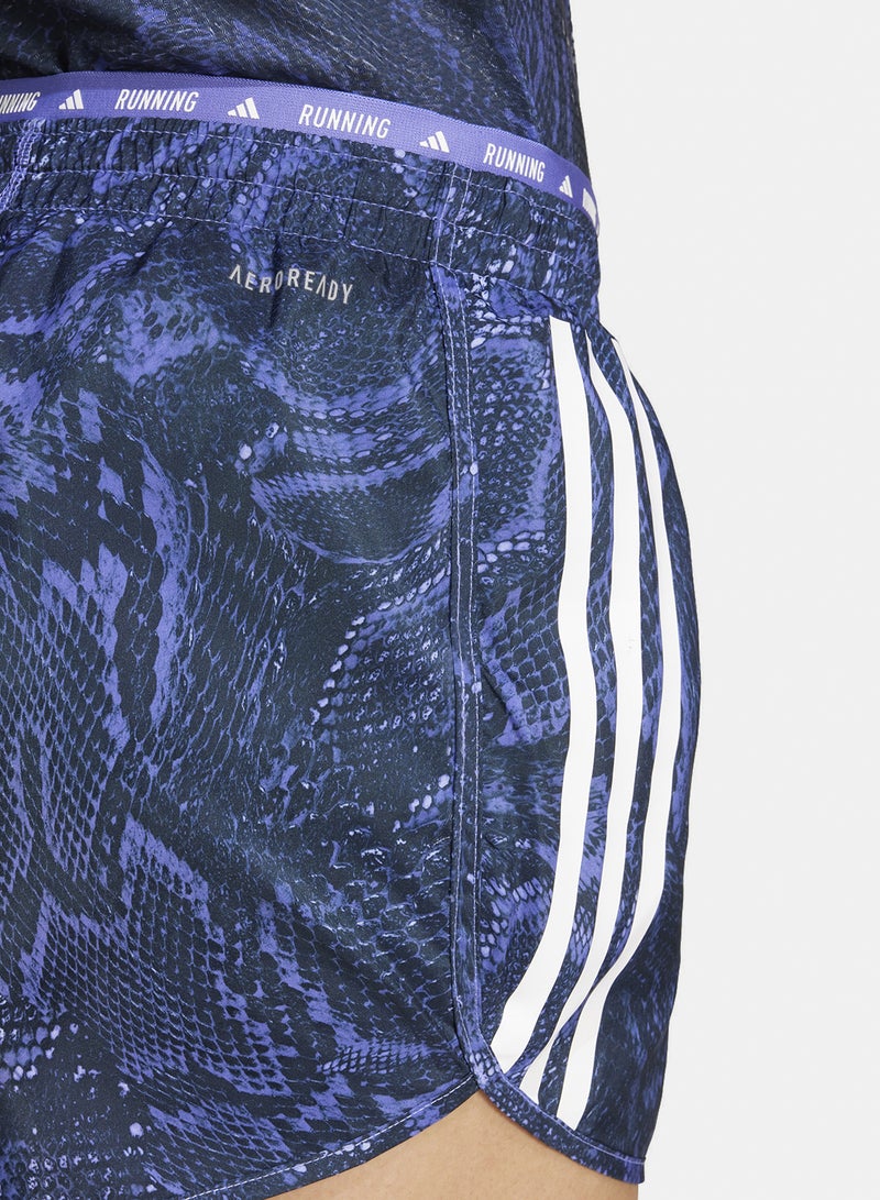 Adidas Own The Run Excite Aop Aeroready Shorts - Image 5