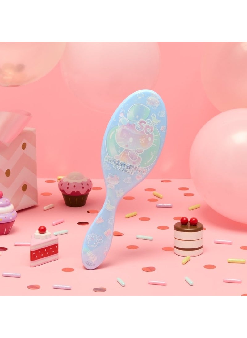 Wet Brush Hair Brush Hello Kitty 50 Birthday | Blue - Image 2