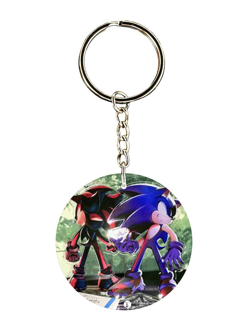 RKN Sonic Printed Keychain