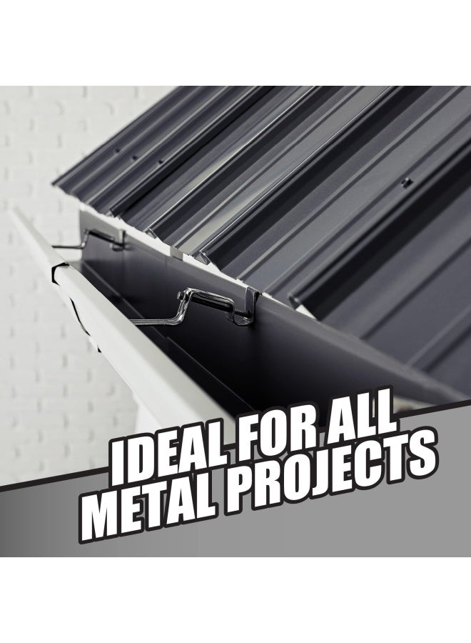 Titebond 62401 Weathermaster Metal Roof Sealant Advanced Polymer Gray 10.1 Oz - Image 5