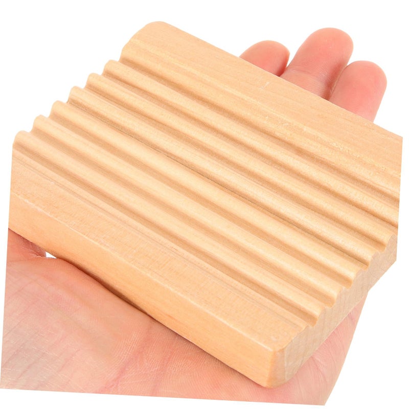 Khaki Soap Tray Holder for Bathroom Kitchen Countertop Lightweight Creative Design - Image 4