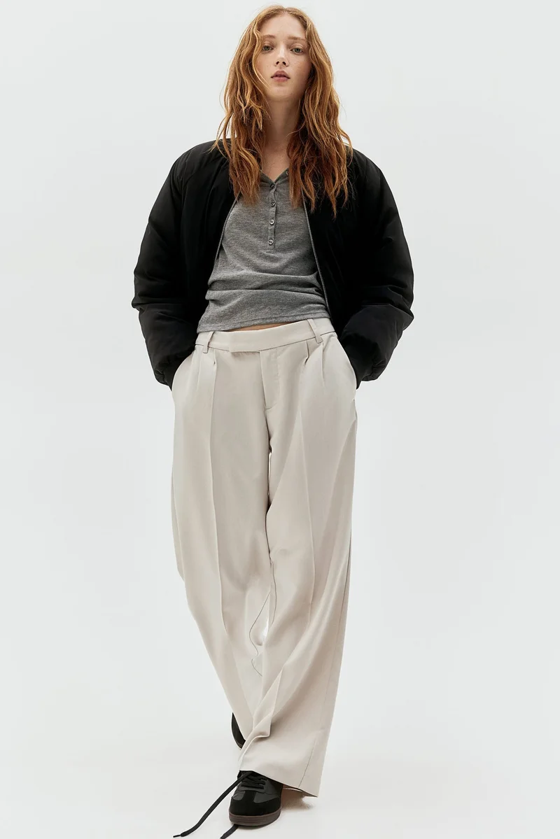 اتش اند ام Tailored trousers