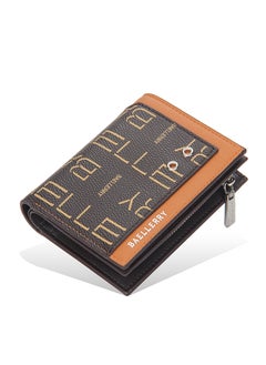 Mens Short Baellerry Wallet Business Card Holder Letters