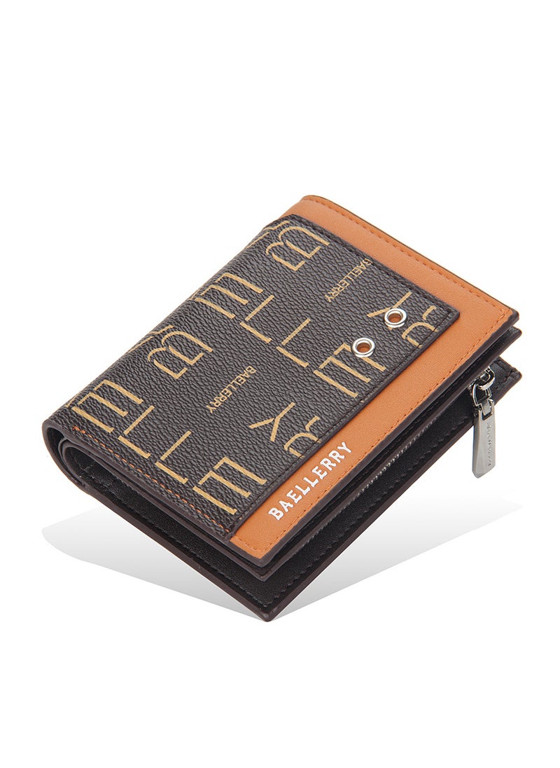 Generic - Mens Short Baellerry Wallet Business Card Holder Letters - Image 1
