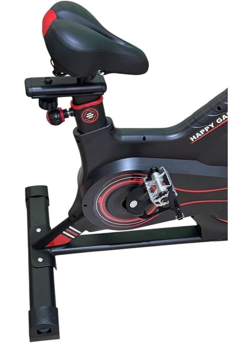 Exercise bike with adjustable handlebars. (Includes yellow resistance band) - Image 2