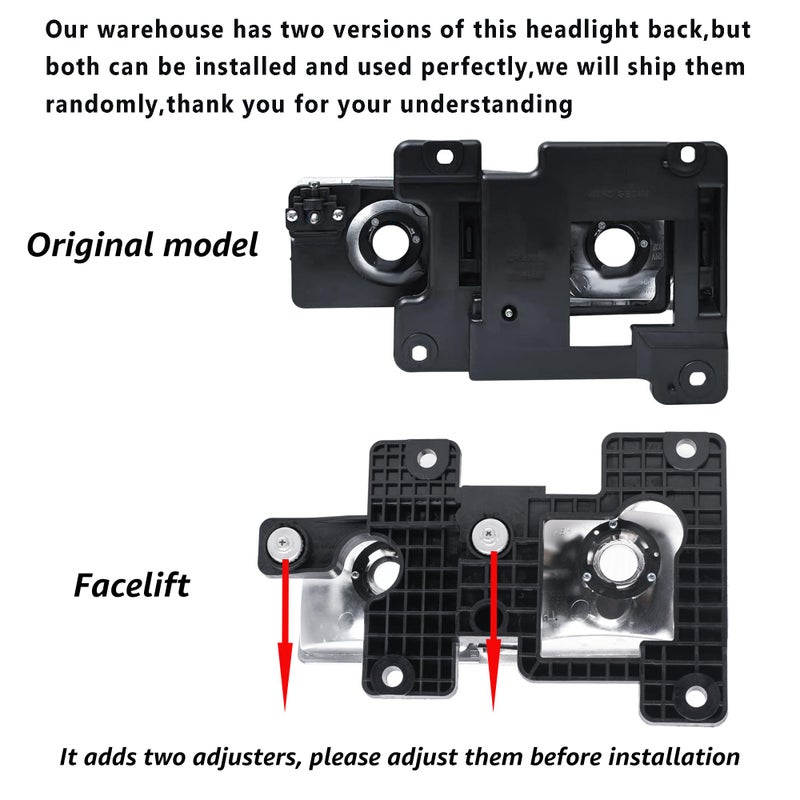APSVE Headlights Assembly Compatible With 1994 1995 1996 1997 1998 OBS Chevy Silverado C/K 1500 2500 3500 Suburban , 95-99 Tahoe Headlamp w/ Bumper Light ,Factory Style - Image 3