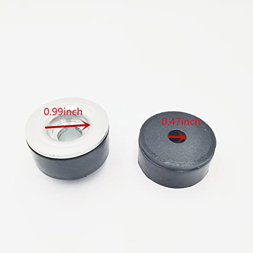 BRGMAX Radiator Rubber mount Radiator mount Core Support Body Mount Bushing body Bolts radiator support bushing,automotive replacement engine radiators FITS for GM 1967-1989 - Image 3