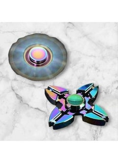 شيف سوفت لعبة Shivsoft R4 Fiddget Maze المعدنية لتخفيف التوتر الحسي للأطفال والكبار، لعبة Spinner Beans Top Spinning كهدايا وألعاب إبداعية، صنع في الهند  - Image 1