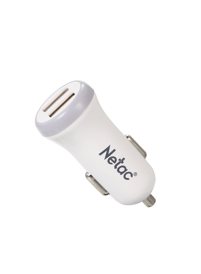 Netac Rapid Car Charger White - Image 4