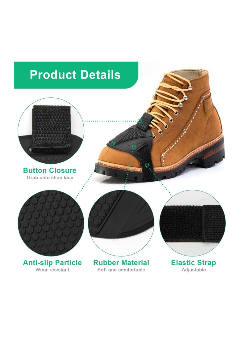 Generic Motorbike Shift Pad Motorcycle Shoe Boot Protector Cover Protective Rubber Gear Shifter Guards  - Image 3