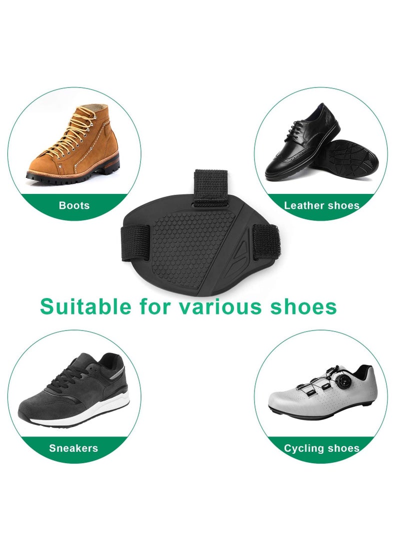 Generic Motorbike Shift Pad Motorcycle Shoe Boot Protector Cover Protective Rubber Gear Shifter Guards  - Image 4