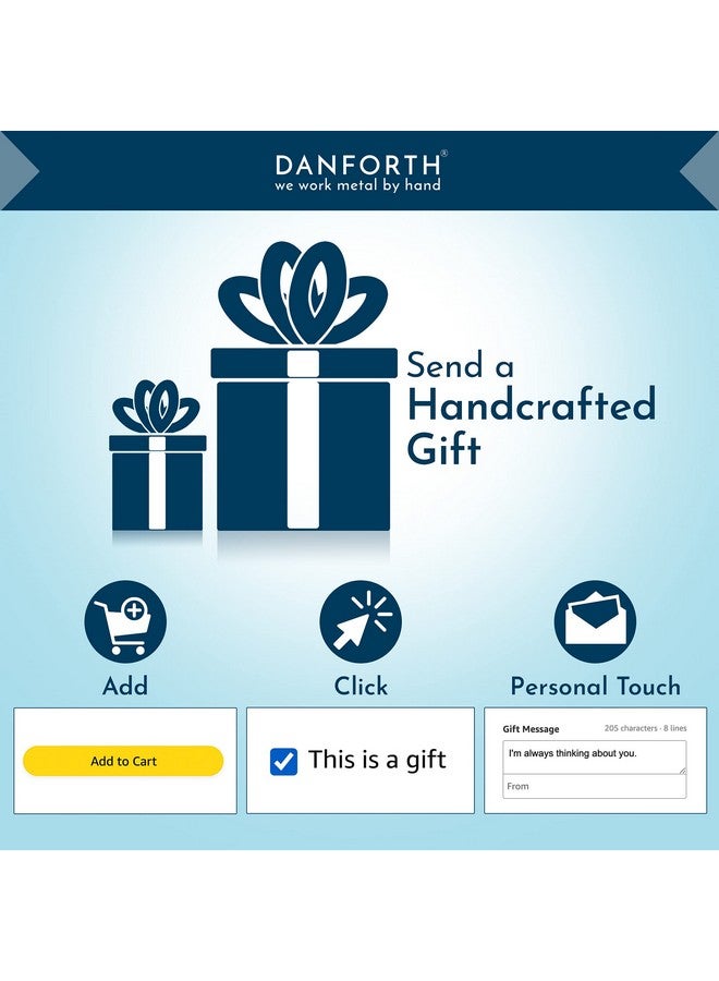 Danforth Tractor Tooth Fairy Box Handcrafted Pewter Toothfairy Box For Boys And Girls Made In Usa - Image 3