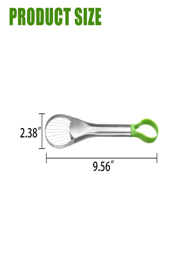 ZTTM 2-in-1 Avocado Pitter and Slicer, Well Made Stainless Efficient Kitchen Tool Dishwasher Safe for Hassle-Free Avocado Prep Sandwiches, Salads - Image 2
