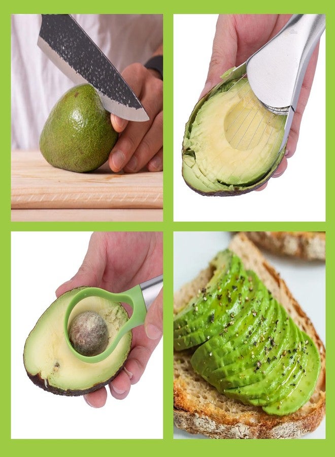 ZTTM 2-in-1 Avocado Pitter and Slicer, Well Made Stainless Efficient Kitchen Tool Dishwasher Safe for Hassle-Free Avocado Prep Sandwiches, Salads - Image 4
