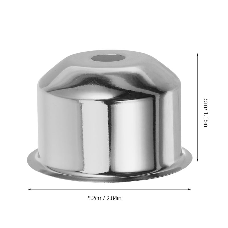 6pcs Lamp Cup Lamp Bases Holder Covers Sleeves Decorative Lighting Accessories For Wall Light - Image 3