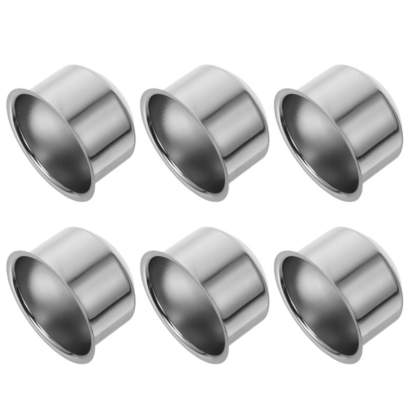 6pcs Lamp Cup Lamp Bases Holder Covers Sleeves Decorative Lighting Accessories For Wall Light - Image 4