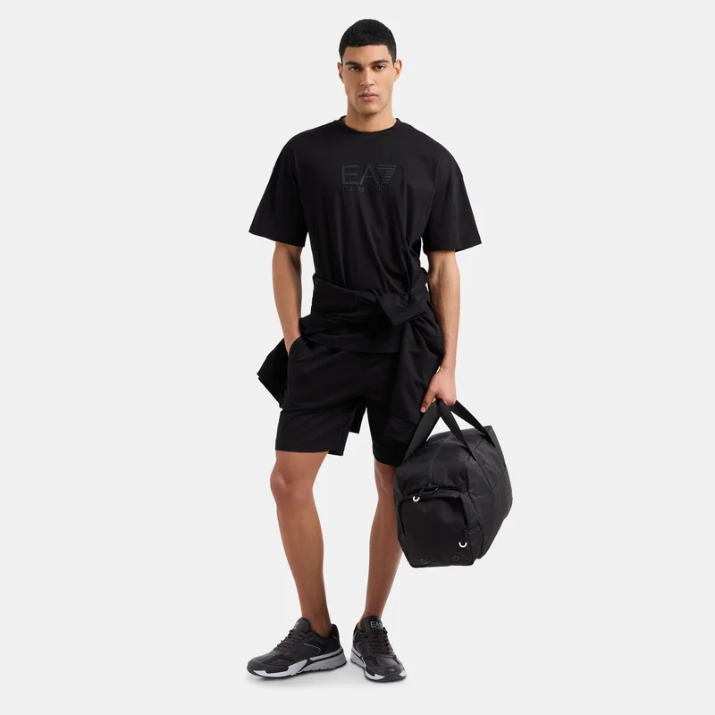 EA7 Emporio Armani Black Men's Visibility T-Shirt for Men | Best Price UAE