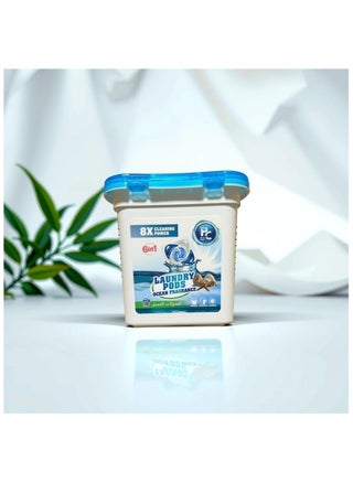 Pink Clean 6-in-1 Laundry Detergent Capsules with Ocean Fragrance – Unrivaled power and perfect results! 💪 8x stronger than regular detergents – deep cleaning that removes the toughest stains with ease. 🌀 Completely replaces laundry detergent – ​​no need for additional products! with 10 Pcs - Ocean Fragrance Flavor - pzsku/Z4A0B5DF2ED2D686FD142Z/45/1742154769/4abfd559-cb43-4524-9a3d-9728d94965af