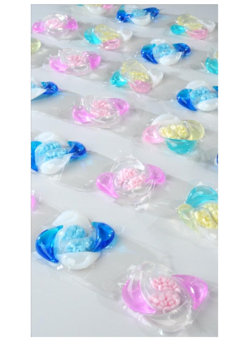Pink Clean 6-in-1 Laundry Detergent Capsules with Ocean Fragrance – Unrivaled power and perfect results! 💪 8x stronger than regular detergents – deep cleaning that removes the toughest stains with ease. 🌀 Completely replaces laundry detergent – ​​no need for additional products! with 10 Pcs - Ocean Fragrance Flavor