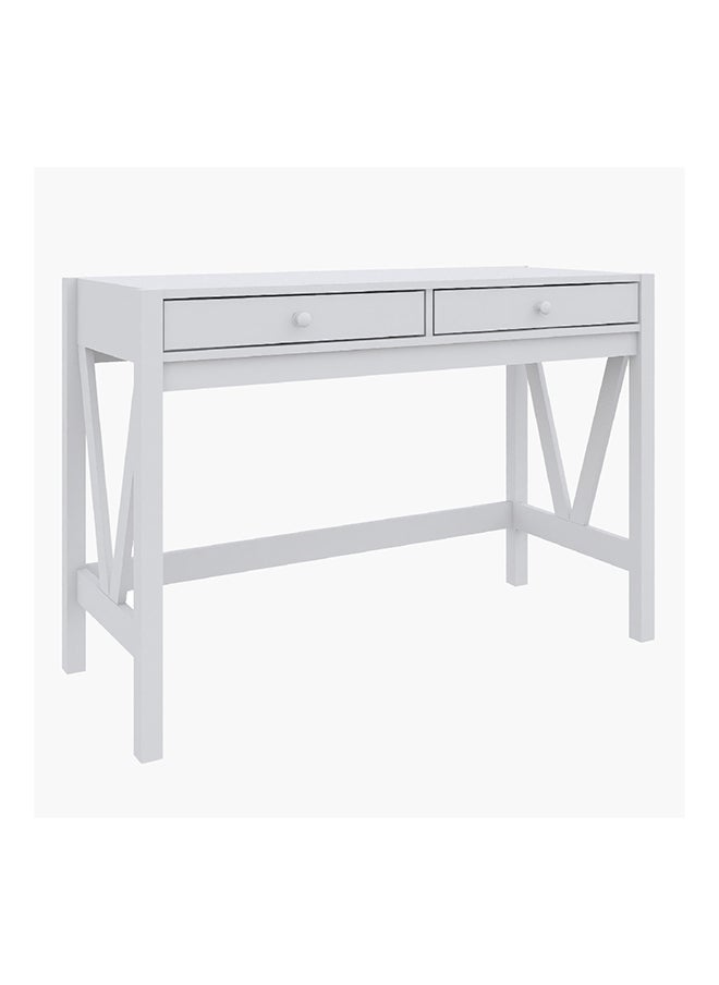 Home Box Preston Study Desk with 2 Drawers 118 x 76 x 46 cm  - Image 3